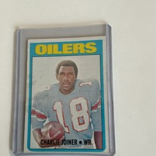 Topps 1972 Charlie Joiner #244 Houston Oilers NFL Football Card