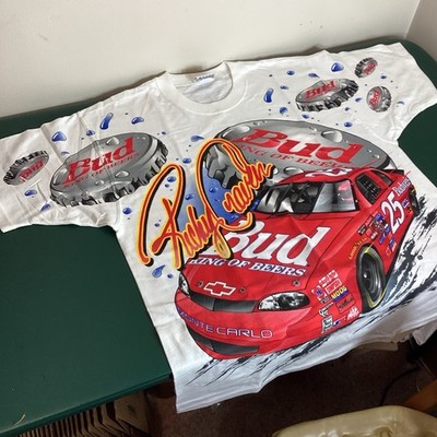 Vintage  New Condition  1997 BUD - KING OF BEERS  All Over Print MONTE CARLO #25