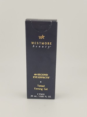 Westmore Beauty 60 Second Eye Effects Tinted Firming Gel .66oz / 20ml - 2 PACK