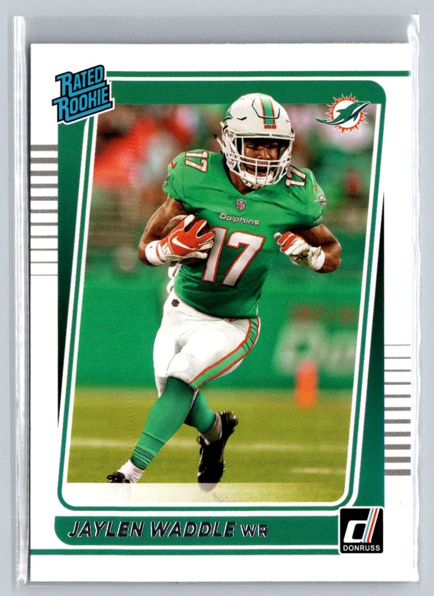 2021 Donruss #263 Jaylen Waddle