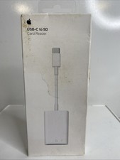 Apple USB Type-C To SD Card Reader Adapter MUFG2ZM/A A2082