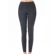 100 Merino Wool Leggings Womens Thermal Base Layer Pants Long Underwear Heav...