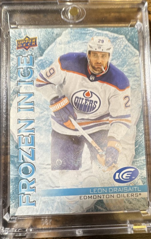 2022-23 Upper Deck Ice - Frozen in Ice Leon Draisaitl #FI-10