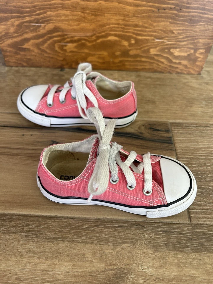 Converse All Star "Rosa/Blanco" Infantil Talla 7 Foto 3 de 4