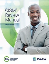 CISM Review Manual, 16th Edition - Perfect Pa...