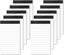 10 Pack Small Note Pads 3X5 Lined Writing Pads Mini Notepads Small Pads of Paper