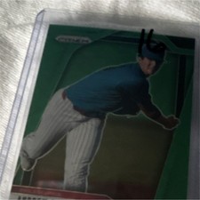 Panini Prizm Andrew Painter Phillies MLB Green Prizm Card #153 /75 2023