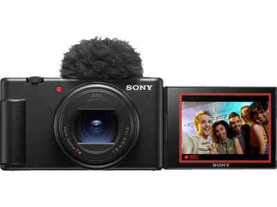 SONY ZV-1 II Vlog Digitalkamera Schwarz, 2.7x opt. Zoom NEU OVP