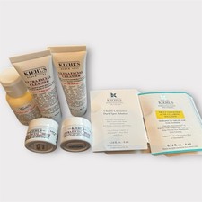 Kiehl's 7 Piece Set Face Ultra Facial, Cream, Creme, Acne Solutions  Dark Spot