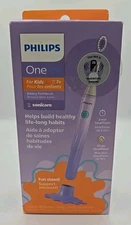 Philips - One for Kids Battery Toothbrush - Gradient Purple Fade
