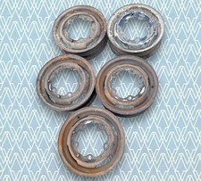 Set of 5 VW Splitscreen Crows Foot Lemmerz 15" Wheels Matching Date 02/1955