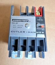 Cutler-Hammer D40RB Powereed Relay, Type R , Ser. A2, 120V 50-400Hz Coil (NOS)
