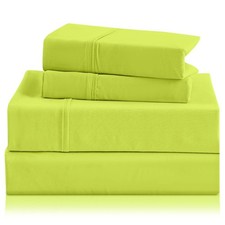 Twin Sheet Set - 3 Piece Super Soft Breathable Bed Sheet Pillowcase Set, 16...