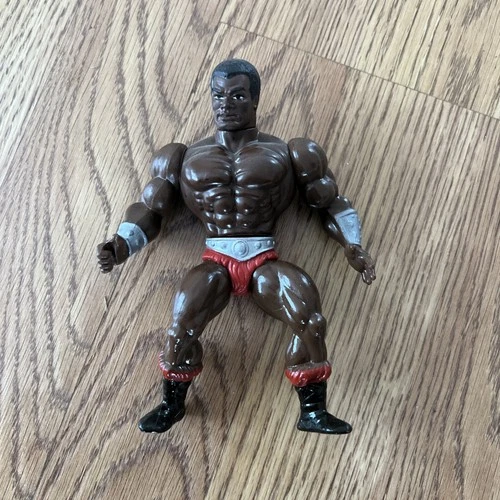 Vintage 1981 He-Man CLAMP CHAMP Figure Masters of the Universe MOTU Malaysia