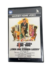 James Bond 007 Leben und Sterben lassen VHS V...