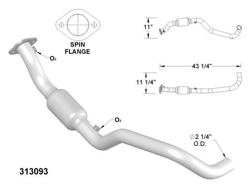 Catalytic Converter for 2004 Dodge Ram 1500 4.7L V8 GAS SOHC | eBay
