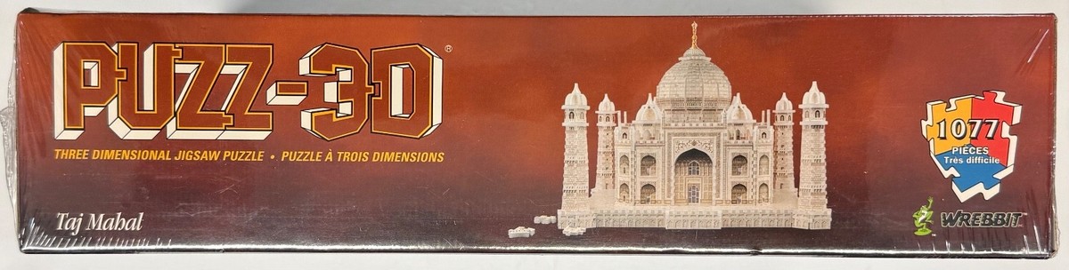 Wrebbit PUZZ-3D Taj Mahal Three Dimernsional Jigsaw Puzzle (P3D