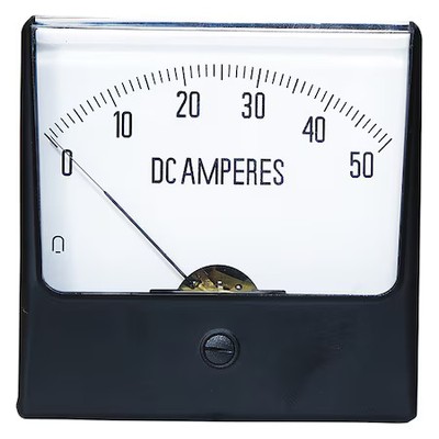 Analog Panel Meter, Dc Current, 0-50 Dc A,  12G423