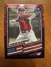 2026 Panini Stars & Stripes Landon McDonald Development Prizm Card#78 SP#13/13