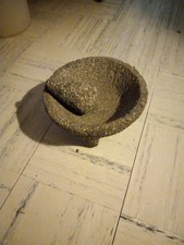 7" Vintage Lava Mortar &Pistal Set