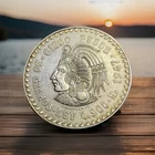 Photo of a 1947 Mexico 5 Pesos Silver from an eBay listing that sold on Jul 18, 2026