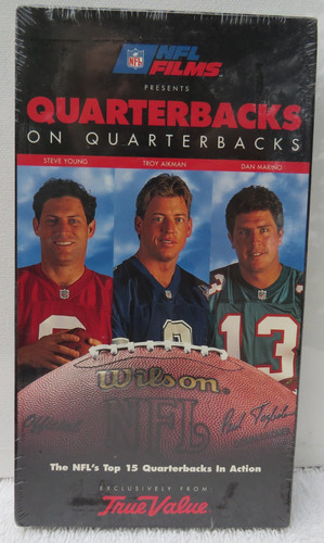 New & Sealed! NFL Films Quarterbacks on Quarterbacks VHS Video Tape Young Aikman