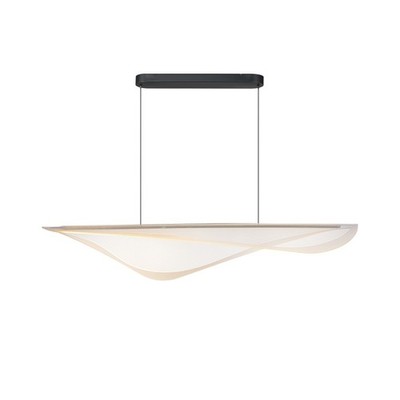 ET2 E24714-144BK Manta 47'' LED Linear Pendant-Black