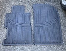 2001-2005 Honda Civic Oem All Weather Season Rubber Floor Mat Mats Front Used