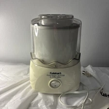 Cuisinart 1.5 Quart Frozen Yogurt Ice Cream Sorbet Maker Automatic ICE-20 Works