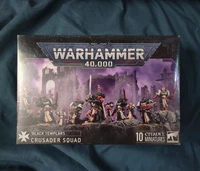 Primaris Crusader Squad Black Templars Warhammer 40K Space Marines NIB Sealed