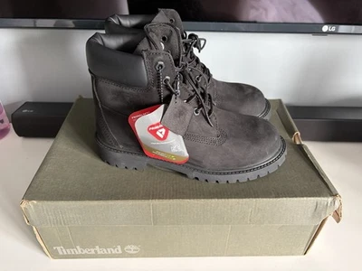Timberland Boots Kids Black Uk3 Brand New In Box - Image 1 of 4