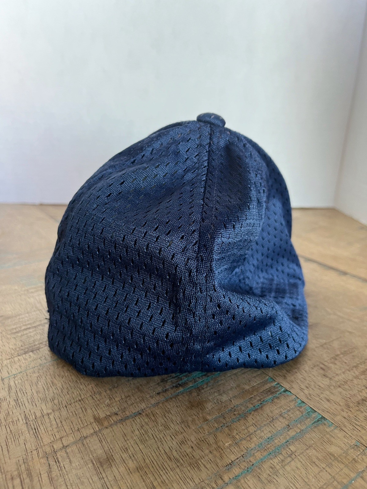 Solid Plain Blue Lids Hat Fitted Flex Fit Adult S… - image 3