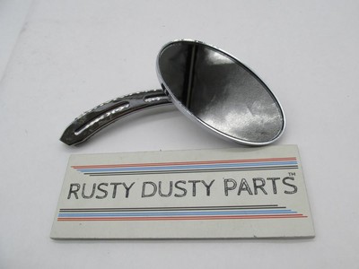 Pro One Harley Davidson Chrome Slotted Oval Right Side Side Mirror