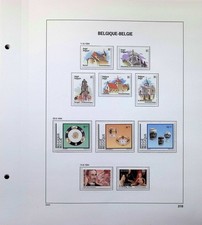 Belgium Modern Collection On Davo Album Pages Highly Complete MNH 1994-1995