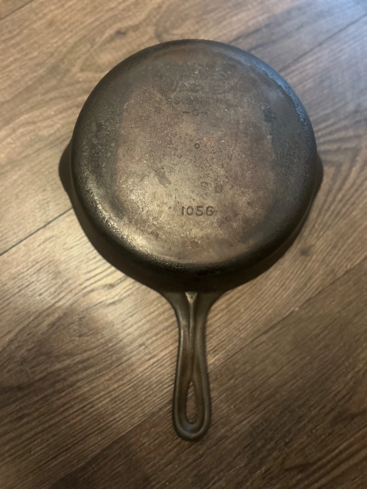 Wagner Ware Sidney O Cast Iron Skillet 1056 #6 Vintage