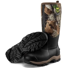 Hunting Boot for Men, 400g Insulated Waterproof Sturdy 16" Men's Hunting Boot...