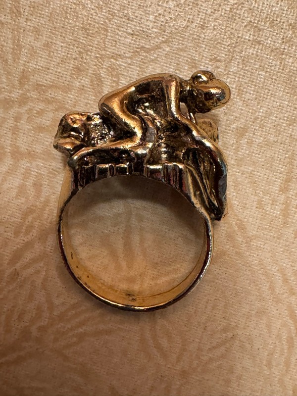 Vintage 70s Sex Ring "69" Mens Womens ring