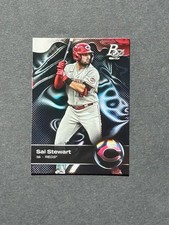 2023 Bowman Platinum #TOP-75 Sal Stewart 1st Platinum