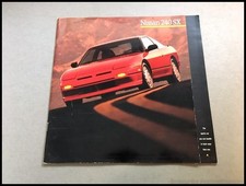 1989 Nissan 240SX 240-SX 26-page Vintage Car Sales Brochure Catalog