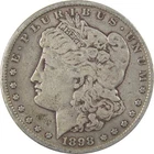 1898 S Morgan Silver Dollar F Fine $1 Coin Collectible SKU:I24361