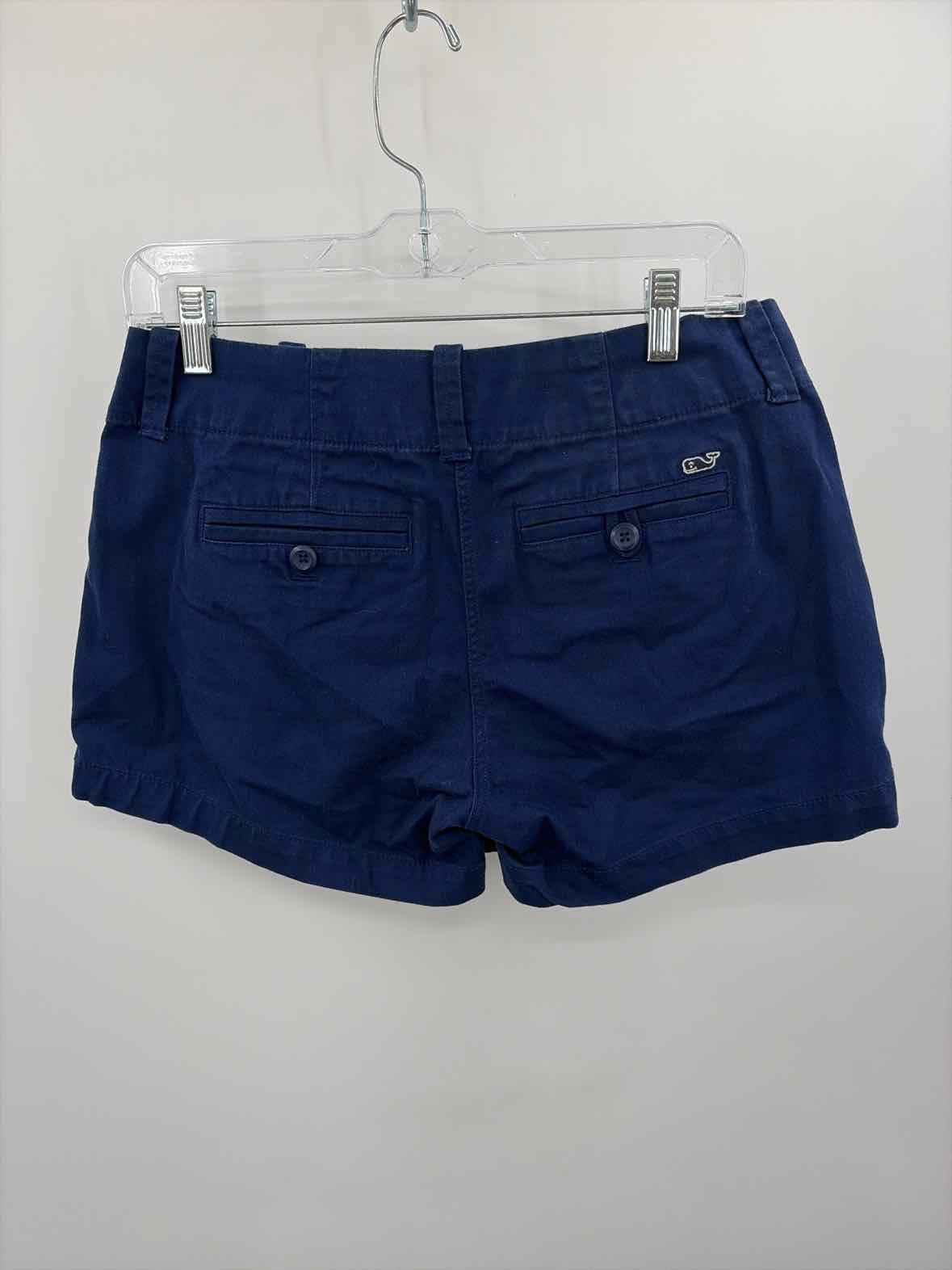 Pre-Owned Vineyard Vines Navy Size 2 Basic Shorts - image 2