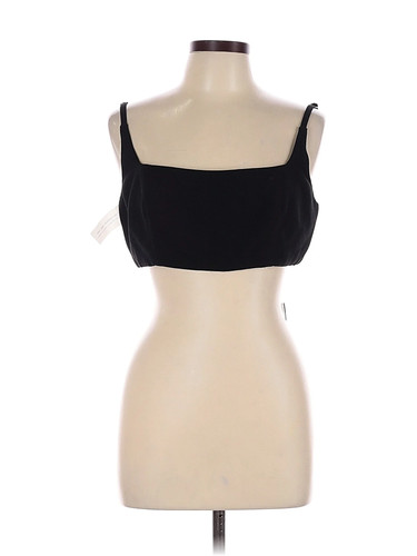 Fame And Partners Women Black Tank Top 12