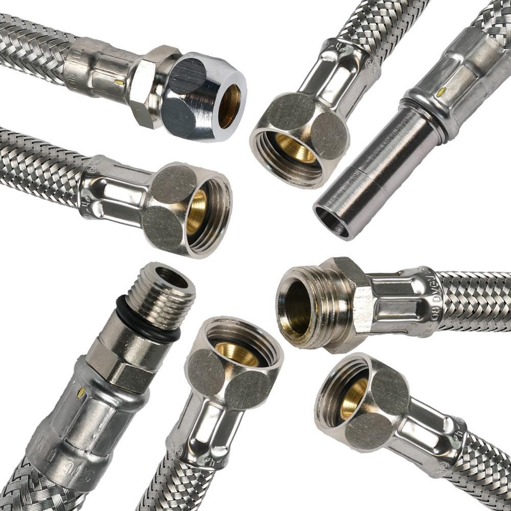 Edelstahl Panzerschlauch Flexschlauch, Heizung, Sanitär, Hauswasserwerk