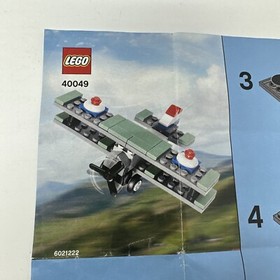 LEGO Creative Building 6187 Road Construction Set and 40049 Airplane Manual Only