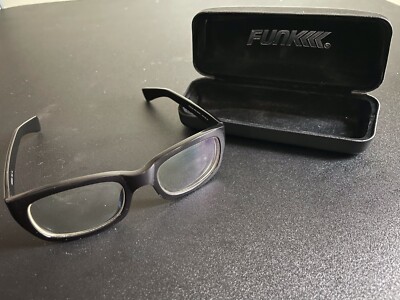 FUNK Perseus Full Rim Black H442 Eyeglasses Frames FUNKroyal Optics Germany