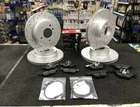FOR 3 SERIES 320D M SPORT F31 DRILLED GROOVED DISCS AND BREMBO PADS F+R