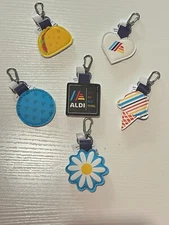 2024 ALDI Quarter Keeper Daisy, Taco, Heart, Ice Cream Cone, Circle, Aldi Thing