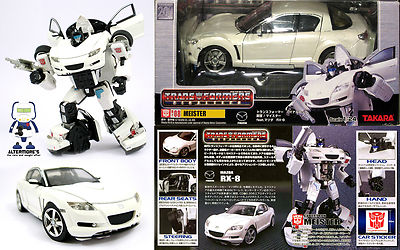 Transformers Takara Binaltech BT-08 Meister / Jazz Mazda RX-8 MIB