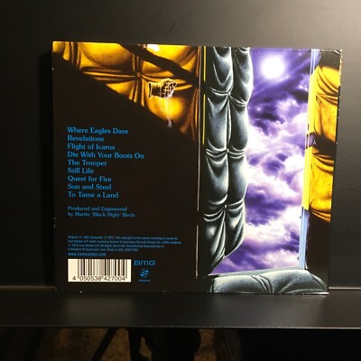 IRON MAIDEN • PIECE OF MIND • CD 2018 ~SUPER CLEAN~ HEAVY METAL