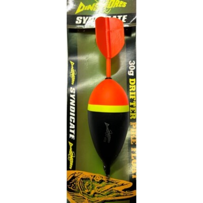 Dinsmores 30g Pike Fishing  Drifter Fishing Float Flighted SPDF30